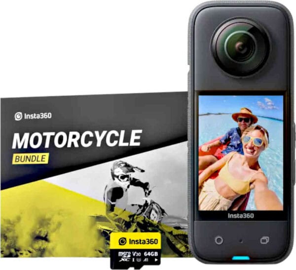 Insta360 X3 360° Camera With Motorcycle Kit