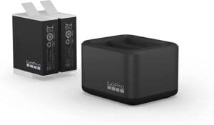 GoPro Dual-Battery Charger with Two Enduro Batteries for HERO 9/10/11/12 Black