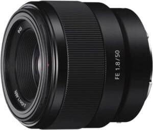 Sony FE 50mm F1.8 Standard Lens for Sony Full-Frame Mirrorless Camera  - Black
