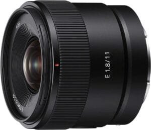 Sony E 11mm f/1.8 Lens