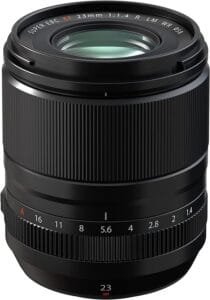 Fujifilm Fujinon XF23mmF1.4 R LM WR Lens - Black