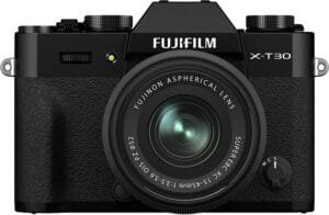 Fujifilm X-T30 II Mirrorless Camera w/XC15-45mm F/3.5-5.6 OIS PZ Kit - Black