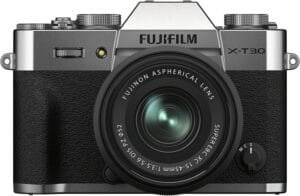 Fujifilm X-T30 II Mirrorless Camera w/XC15-45mm F/3.5-5.6 OIS PZ Kit Silver