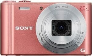 Sony WX350 18 MP Digital Camera (Pink)