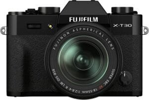 Fujifilm X-T30 II Mirrorless Camera w/XC18-55mm F/2.8-4 R LM OIS Kit Black