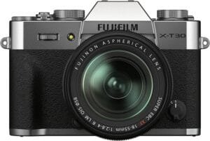 Fujifilm X-T30 II Mirrorless Camera w/XC18-55mm F/2.8-4 R LM OIS Kit Silver