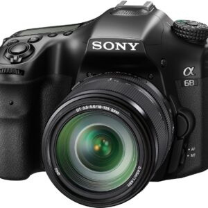 Sony Alpha A68 24.2 MP Digital SLR Camera (Black) with 18-135 mm Lens