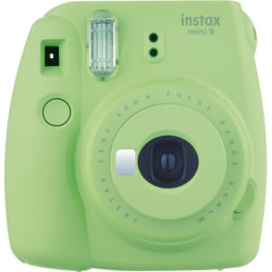 Fujifilm Instax Mini 9 Instant Camera (Lime Green) Moments Box with 20 Shots