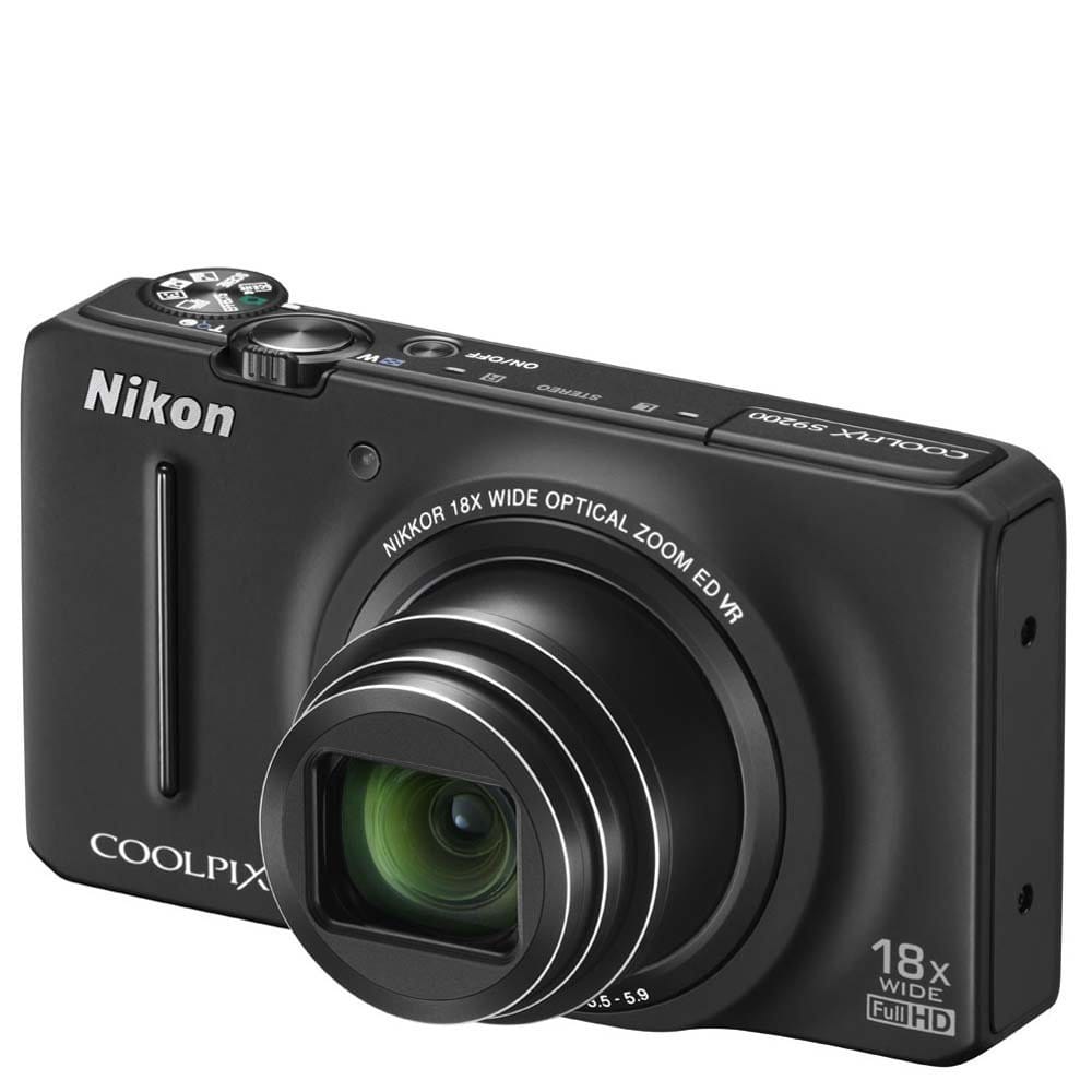 Nikon Coolpix S9200 16MP Point and Shoot Camera (Black) At The Best ...