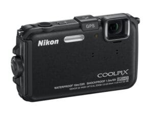 Nikon COOLPIX AW100 16 MP CMOS Waterproof Digital Camera with GPS and Full HD 1080p