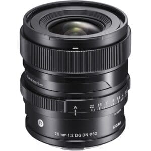 Sigma 20mm f/2 DG DN Contemporary Lens for Leica L