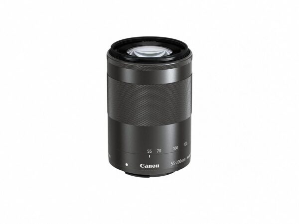 Canon EF-M 55-200mm f/4.5-6.3 IS STM Lens (Black)