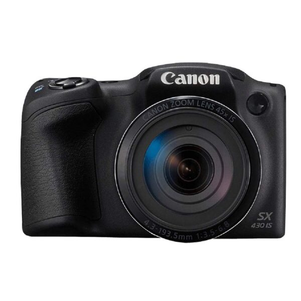 Canon Powershot SX430 IS 20MP Digital Camera 45x Optical Zoom Black