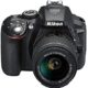 Used Nikon Digital Camera D5300 Black Kit with AF S DX 18 55 Lens