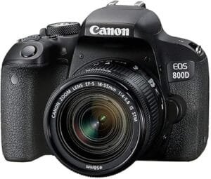 Used Canon 800d Dslr Camera With 18 55mm Lens