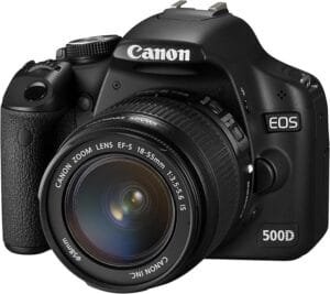 Used Canon EOS 500D Digital SLR Camera with EF-S 18-55 mm IS Lens Kit